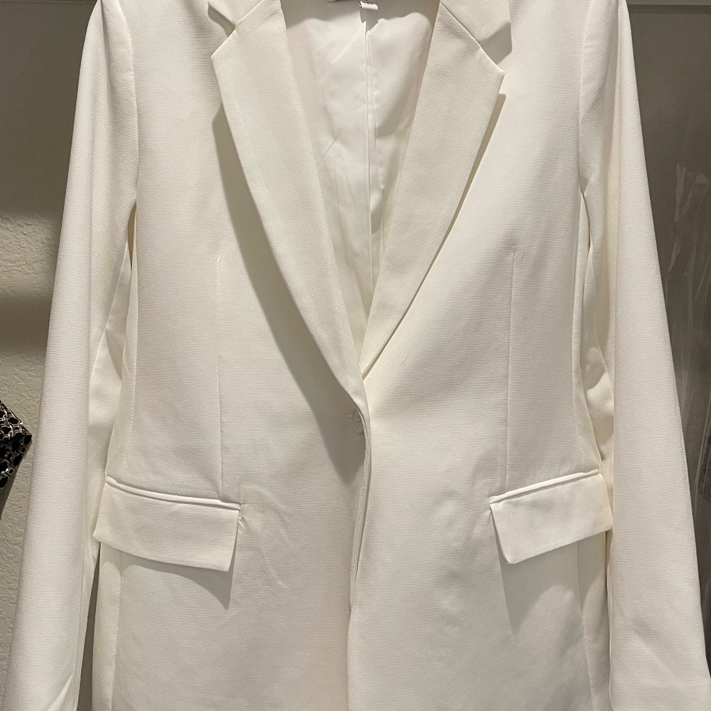 The Drop white womans blazer, medium